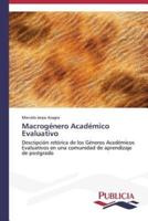 Macrogénero Académico Evaluativo