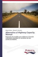 Alternativa al Highway Capacity Manual