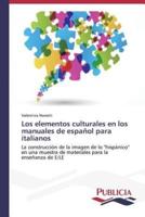 Los elementos culturales en los manuales de español para italianos