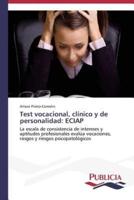 Test vocacional, clínico y de personalidad: ECIAP