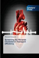 Screening for Reverse Cholesterol Transport efficiency