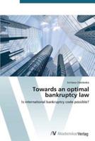 Towards an optimal bankruptcy law