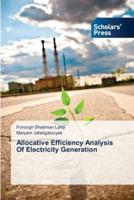 Allocative Efficiency Analysis Of Electricity Generation