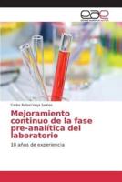 Mejoramiento continuo de la fase pre-analítica del laboratorio