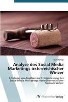 Analyse des Social Media Marketings österreichischer Winzer