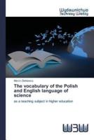 The vocabulary of the Polish and English language of science