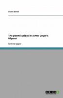 The Poem Lycidas in James Joyce's Ulysses