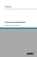 E-Commerce Und Datenschutz