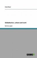 Globalisation, Culture and Work