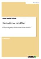 Öko-Auditierung nach EMAS:Geeignetheitsprüfung für mittelständischen Hotelbetrieb