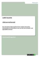 Alleinerziehende:Die Lebensform Alleinerziehend, ihre sozialen Netzwerke, Zufriedenheit der Betroffenen und was dies für die Kinder- und Jugendhilfe bedeutet