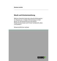 Musik Und Schulentwicklung