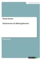 Kinderarmut als Bildungsbarriere