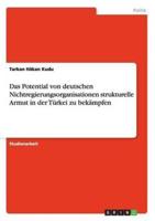 Das Potential Von Deutschen Nichtregierungsorganisationen Strukturelle Armut in Der Tï¿½rkei Zu Bekï¿½mpfen