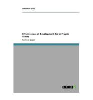 Effectiveness of Development Aid in Fragile States