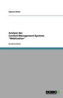 Analyse Des Content-Management-Systems Weblication