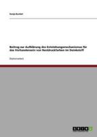 Beitrag Zur Aufklärung Des Entstehungsmechanismus Für Das Vorhandensein Von Restdruckfarben Im Deinkstoff