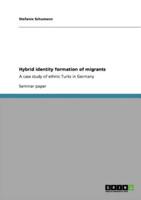 Hybrid identity formation of migrants :A case study of ethnic Turks in Germany