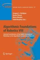 Algorithmic Foundation of Robotics VIII