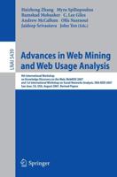 Advances in Web Mining and Web Usage Analysis Lecture Notes in Artificial Intelligence