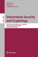 Information Security and Cryptology Security and Cryptology
