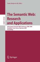 The Semantic Web: Research and Applications Information Systems and Applications, Incl. Internet/Web, and HCI