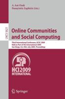 Online Communities and Social Computing Information Systems and Applications, Incl. Internet/Web, and HCI