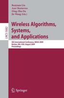 Wireless Algorithms, Systems, and Applications Theoretical Computer Science and General Issues