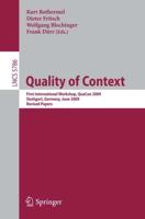 Quality of Context Computer Communication Networks and Telecommunications