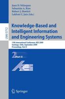 Knowledge-Based and Intelligent Information and Engineering Systems Lecture Notes in Artificial Intelligence