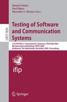 Testing of Software and Communication Systems Computer Communication Networks and Telecommunications