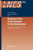 Nonlinear Time Series Analysis in the Geosciences : Applications in Climatology, Geodynamics and Solar-Terrestrial Physics