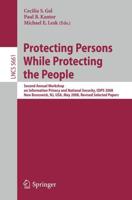 Protecting Persons While Protecting the People Security and Cryptology
