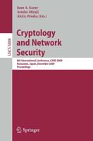Cryptology and Network Security Security and Cryptology