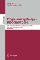 Progress in Cryptology - INDOCRYPT 2009 Security and Cryptology
