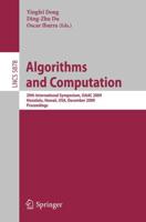 Algorithms and Computation Theoretical Computer Science and General Issues