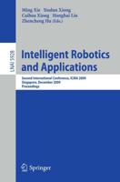 Intelligent Robotics and Applications Lecture Notes in Artificial Intelligence