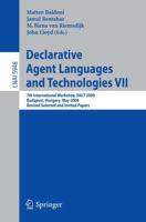 Declarative Agent Languages and Technologies VII Lecture Notes in Artificial Intelligence