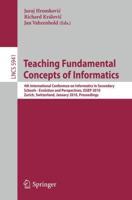 Teaching Fundamental Concepts of Informatics Theoretical Computer Science and General Issues