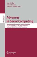 Advances in Social Computing Information Systems and Applications, Incl. Internet/Web, and HCI