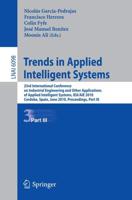 Trends in Applied Intelligent Systems Lecture Notes in Artificial Intelligence