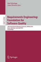Requirements Engineering: Foundation for Software Quality Programming and Software Engineering