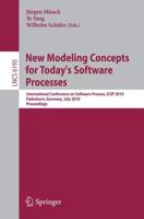 New Modeling Concepts for Today's Software Processes Programming and Software Engineering