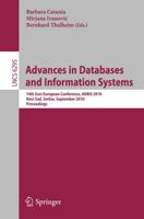Advances in Databases and Information Systems Information Systems and Applications, Incl. Internet/Web, and HCI