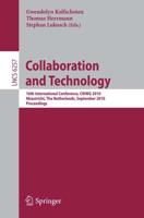 Collaboration and Technology Information Systems and Applications, Incl. Internet/Web, and HCI