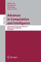 Advances in Computation and Intelligence Theoretical Computer Science and General Issues