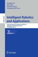 Intelligent Robotics and Applications Lecture Notes in Artificial Intelligence