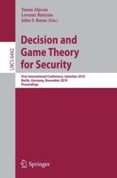 Decision and Game Theory for Security Security and Cryptology