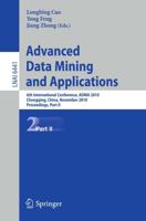 Advanced Data Mining and Applications Lecture Notes in Artificial Intelligence