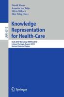 Knowledge Representation for Health-Care Lecture Notes in Artificial Intelligence